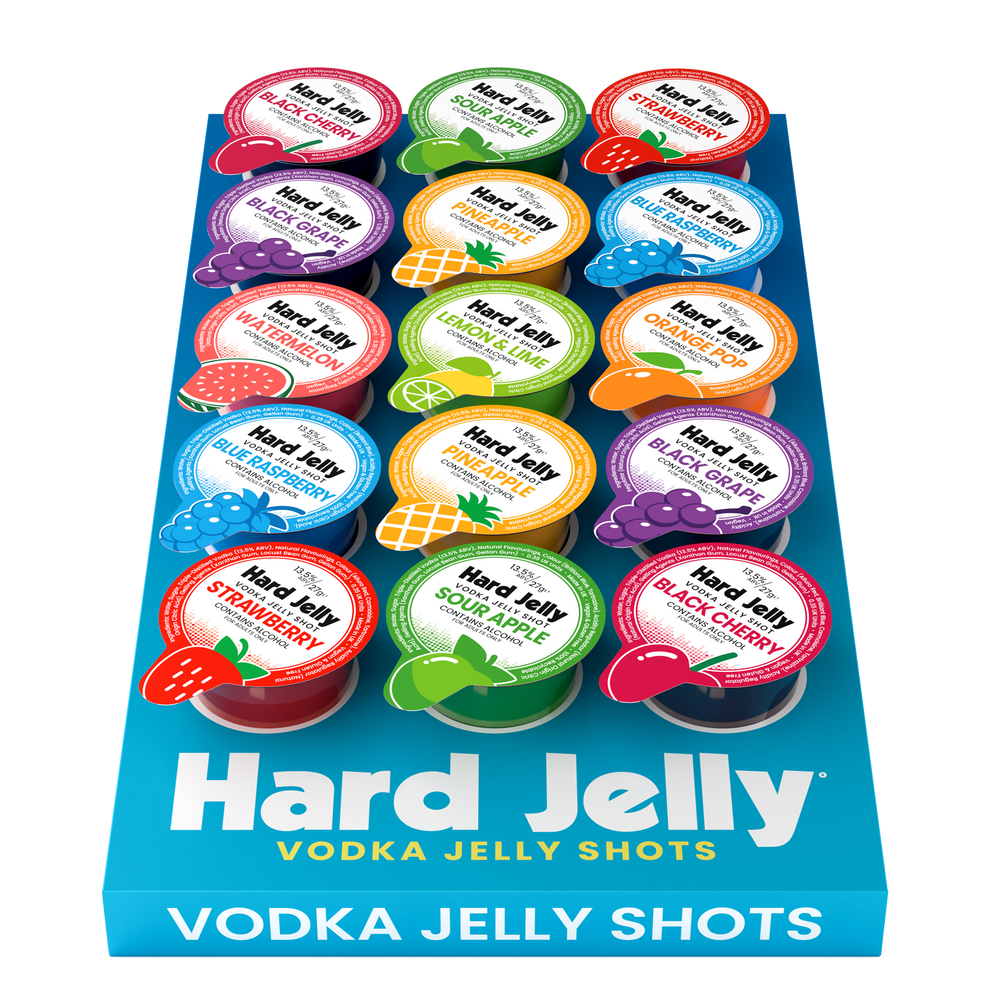 Premium Vodka Jelly Shots | Hard Jelly