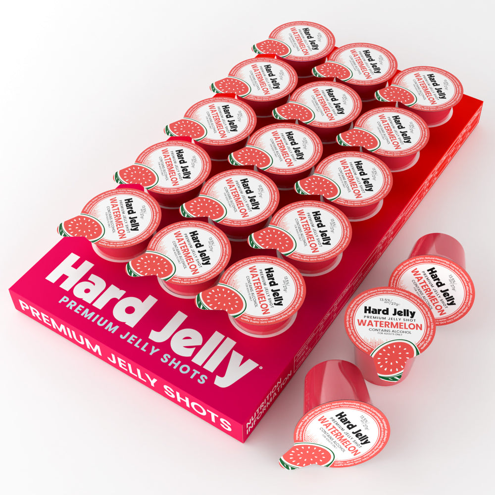 Watermelon 13.5% ABV Jelly Shots